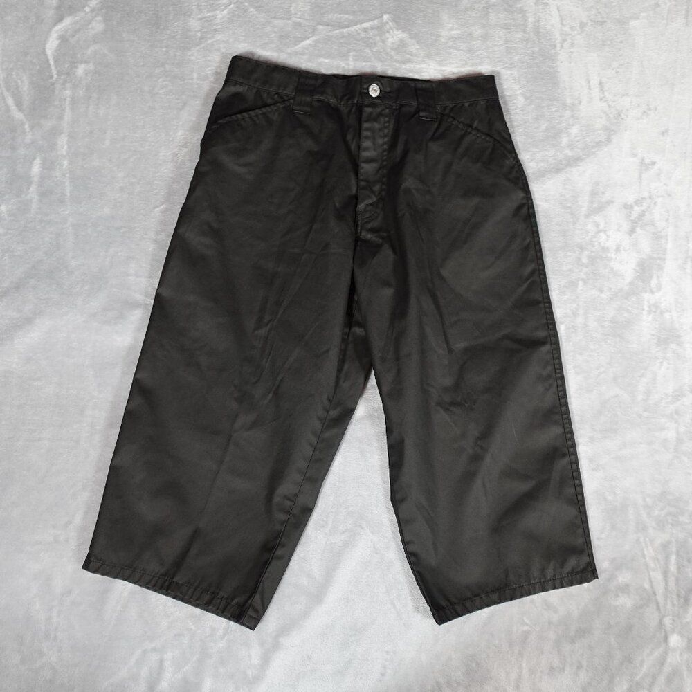 Vintage Levis Lot 53 Softshell Shorts Mens 30x18 Long Fit Skater Rave Style Y2K - Picture 1 of 12
